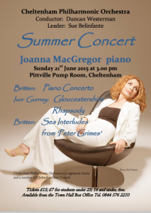 CPO June 2015 concert poster